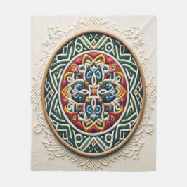 Manta Polar Bordados sin tiempo #4