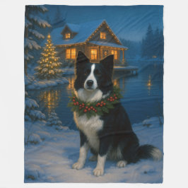 Manta Polar Border Collie Fiesta