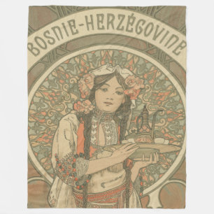 Manta Polar Bosnia y Herzegovina por Alphonse Mucha (1900)