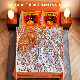 Manta Polar Bosque esquelético II