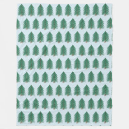 Manta Polar Bosque Fir Tree