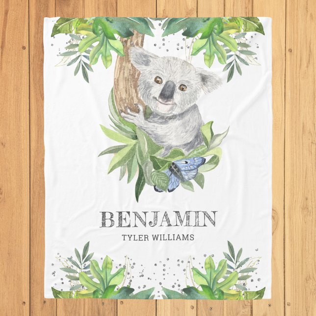 Manta Polar Bosque Rústico Osito Koala Pequeño Lindo (Subido por el creador)