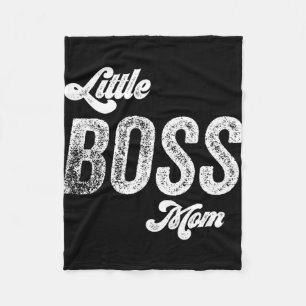 Manta Polar Boss Mom Baby Día de la Madre