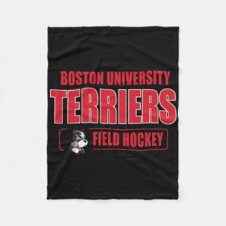 Manta Polar Boston Terriers Icon Script Hockey sobre hierba - 