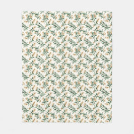 Manta Polar Botanical Foliage Pattern Cozy