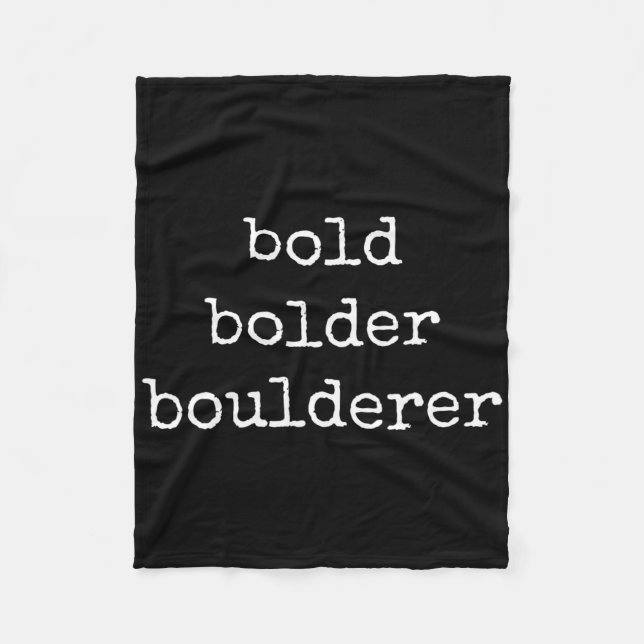 Manta Polar Bouldering Bold Bolder Boulderer  (Anverso)