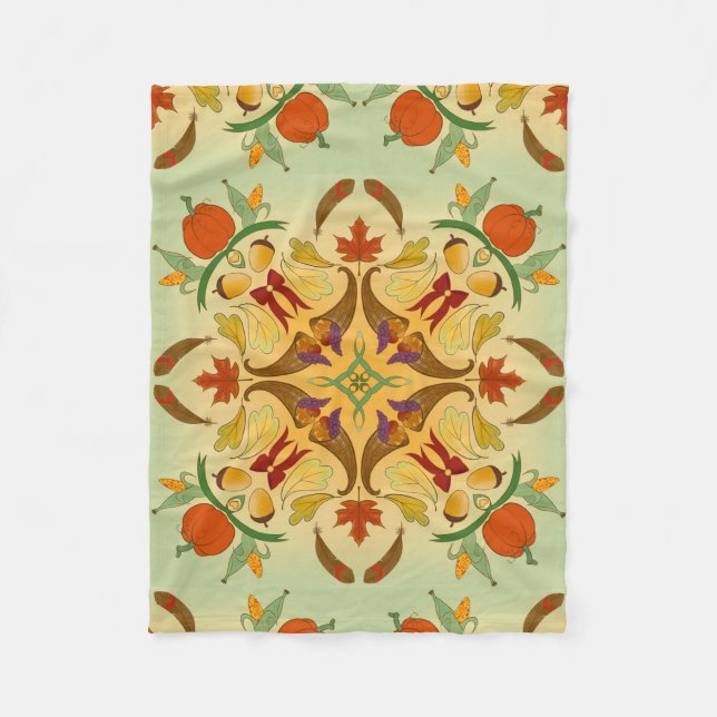 Manta Polar Bountiful Harvest Radial Art (Anverso)