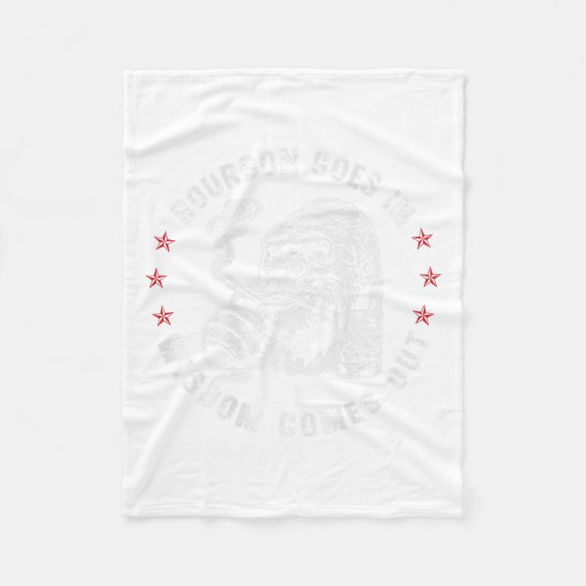 Manta Polar Bourbon sale en sabiduría y sale Whiskey (o (Anverso)