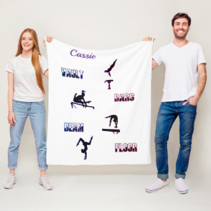 Manta Polar Bóveda de gimnasia, bares, vigas, piso