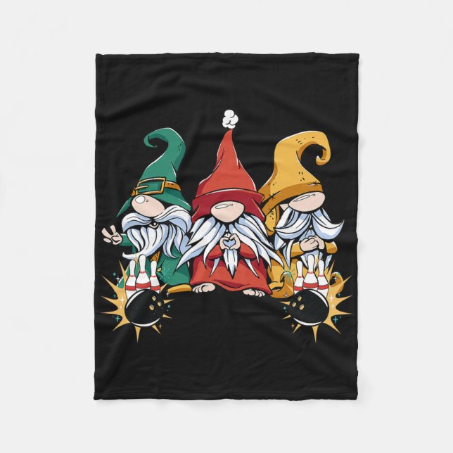 Manta Polar Bowling Gnomes Bowling Ll Bowling Pins Bowler (Anverso)