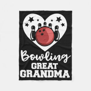 Manta Polar Bowling Great Grandma Heart Funny Bowler Great Gra