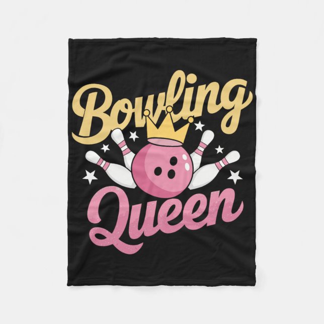 Manta Polar Bowling Queen Bowler Funny Bowling (Anverso)