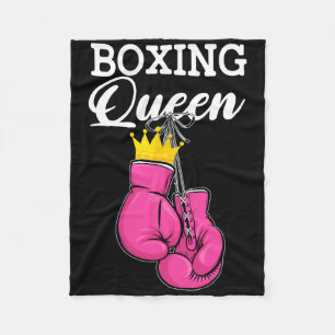 Manta Polar Boxeador deportivo de boxeador de boxeo Reina de b