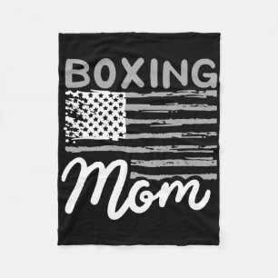 Manta Polar Boxeo Mamá Boxeo Madre Kickboxing Mamá Mama Mot