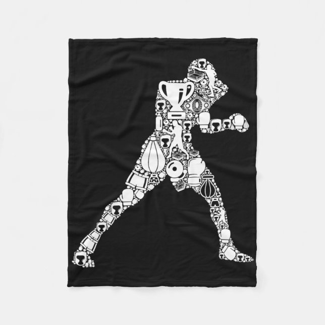 Manta Polar Boxer Boxer Niños (Anverso)