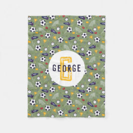 Manta Polar Boys Cool Blue Football Soccer Sports Kids