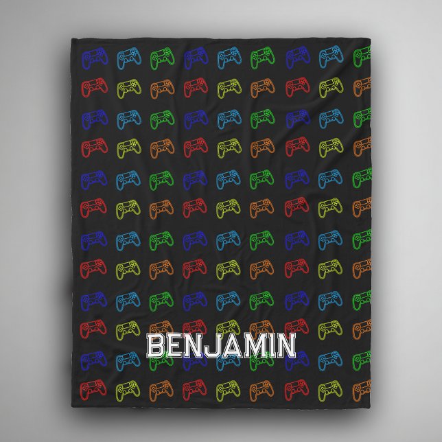 Manta Polar Boys Playstation Fleece Blanket personalizado (Subido por el creador)