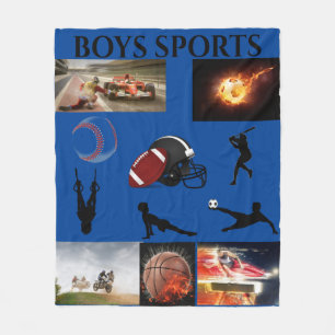 MANTA POLAR BOYS SPORTS FLEECE BLANKET.