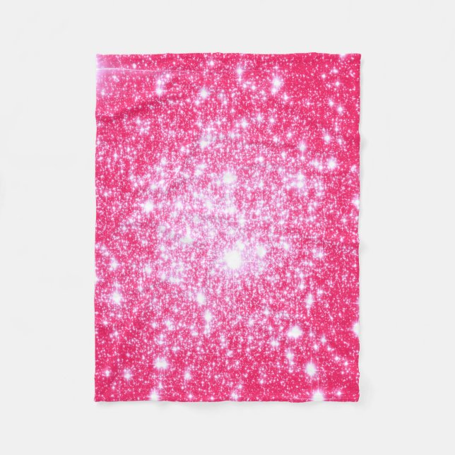 Manta Polar Bright Pink Fleece Blanket (Anverso)