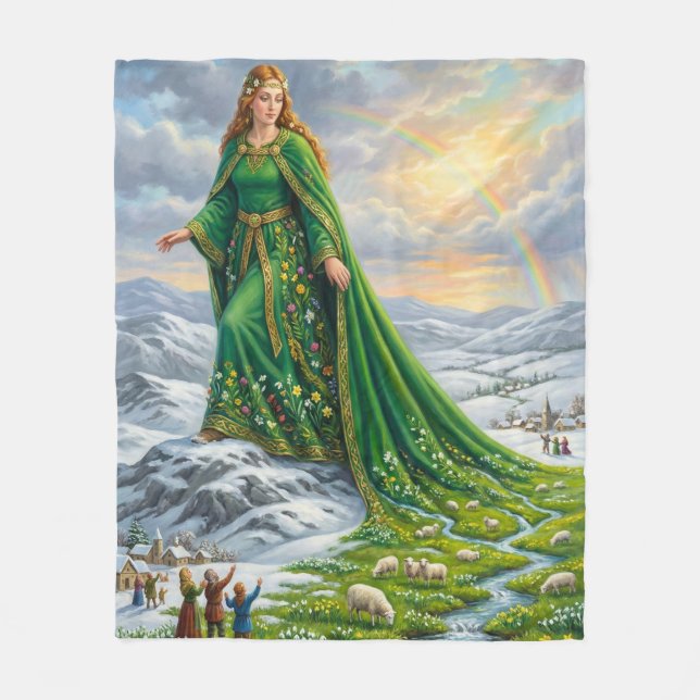 Manta Polar Brigid’s Mantle (Bringing the Spring) (Anverso)