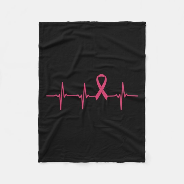 Manta Polar Brindar a conocer el cáncer de mama (Anverso)