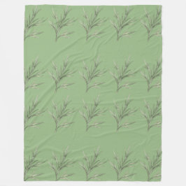 Manta Polar Brisa oliva