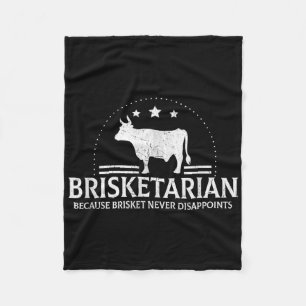Manta Polar Brisketarian porque Brisket nunca decepciona a Bbq