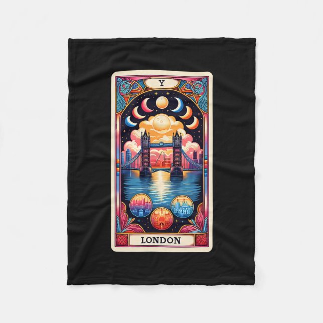 Manta Polar British Vacation And London Monuments 1  (Anverso)