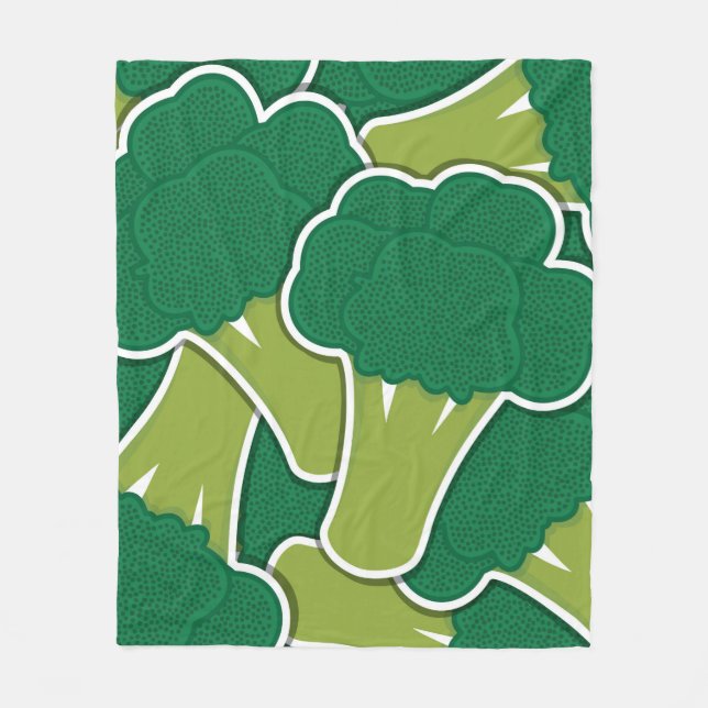 Manta Polar Broccoli funky (Anverso)