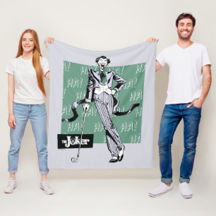 Manta Polar Bromista Con Club De Golf