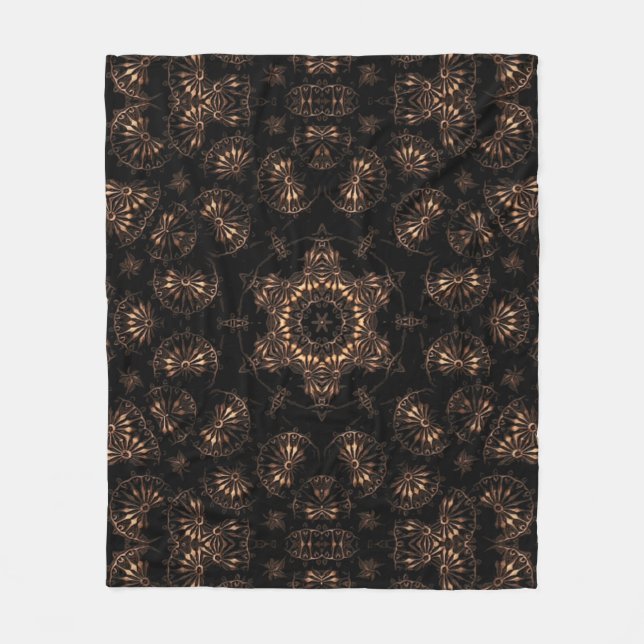 Manta Polar Bronce Age Mandala (Anverso)