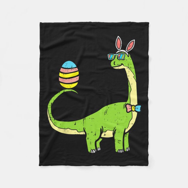 Manta Polar Brontosaurus Bunny Ears Egg Easter Day Dinosaur Di (Anverso)