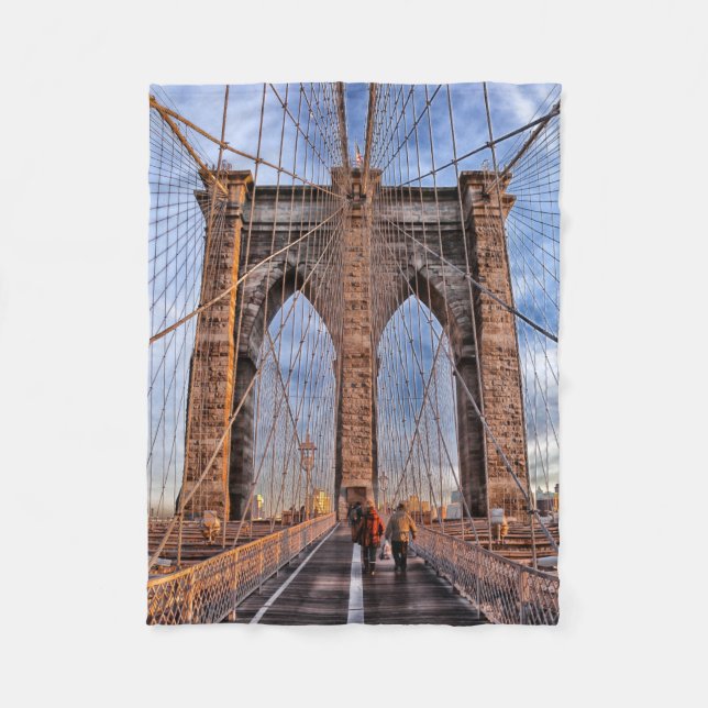 Manta Polar Brooklyn Bridge New York (Anverso)