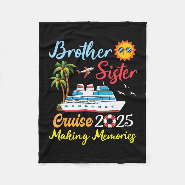Manta Polar Brother Sister Cruise 2025 Making Memories Family  (Anverso)