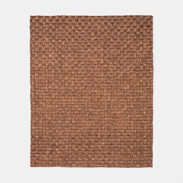 Manta Polar brown fabric texture for background (Anverso)