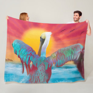 Manta Polar Brown Pelican ISLAND SUNSET