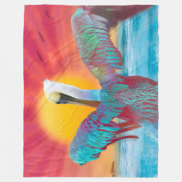 Manta Polar Brown Pelican ISLAND SUNSET