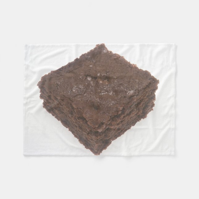Manta Polar Brownie del chocolate (Frente (Horizontal))