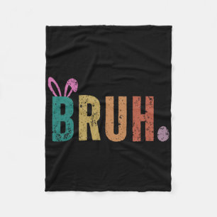 Manta Polar Bruh Meme Divertido diciendo "Bro saludo a los ado