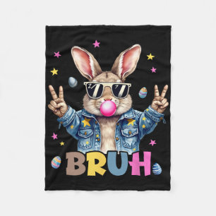 Manta Polar Bruh Meme Easter Day Gracioso Bunny Eggys Adolesce