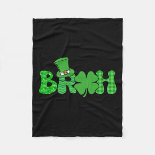 Manta Polar Bruh Meme Funny St Patricks Day Shamrock Irish