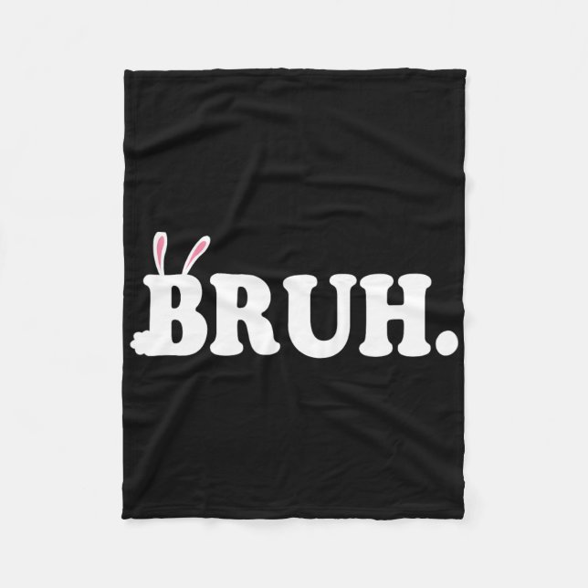 Manta Polar Bruh Meme Gracioso Bro Saludo a Video Gamer Easter (Anverso)