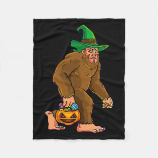 Manta Polar Bruja de calabaza Bigfoot Halloween chicas mujeres
