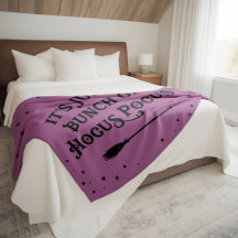 Bruja Escoba Morado Vintage Hocus Pocus Halloween