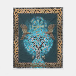 Manta Polar Brújula Vikinga Yggdrasil