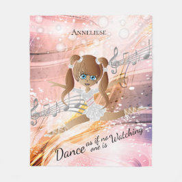 Manta Polar Brunette Ballerina - Danza elegante