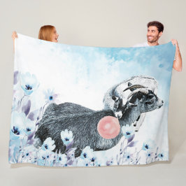 Manta Polar Bubblegum Watercolor Pygmy Mom - Baby GetYerGoat™
