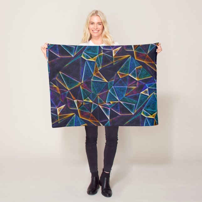 Manta Polar Bubbles rotos Fleece Blanket (In situ)