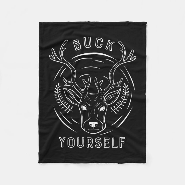 Manta Polar Buck Huntándose (Anverso)