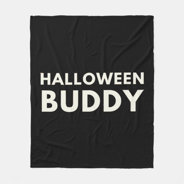 Manta Polar Buda de Halloween (Anverso)